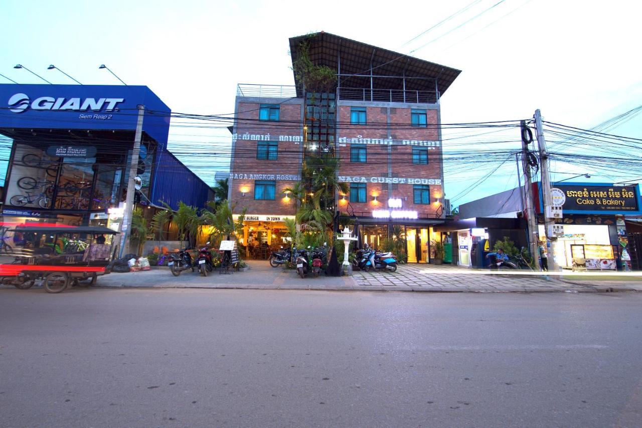 Naga Angkor Hostel Ciudad de Siem Riep Exterior foto