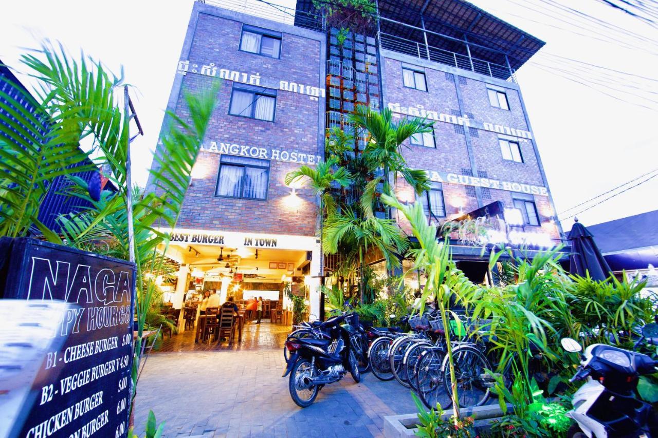 Naga Angkor Hostel Ciudad de Siem Riep Exterior foto